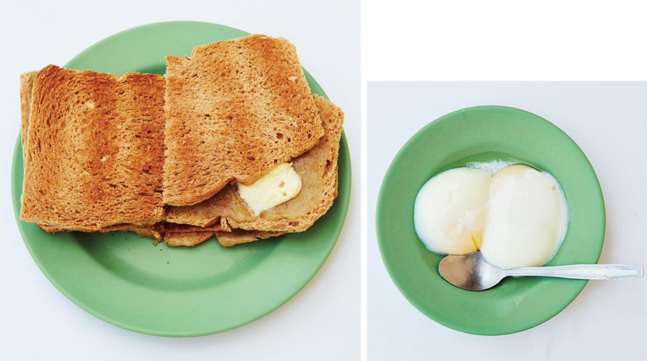 YaKun Kaya Toastのカヤトースト