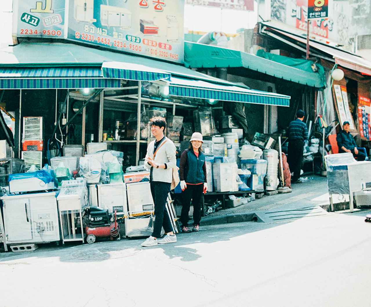 昔ながらのツールが揃う 黄鶴洞市場（ファンハットンチュバンコリ）