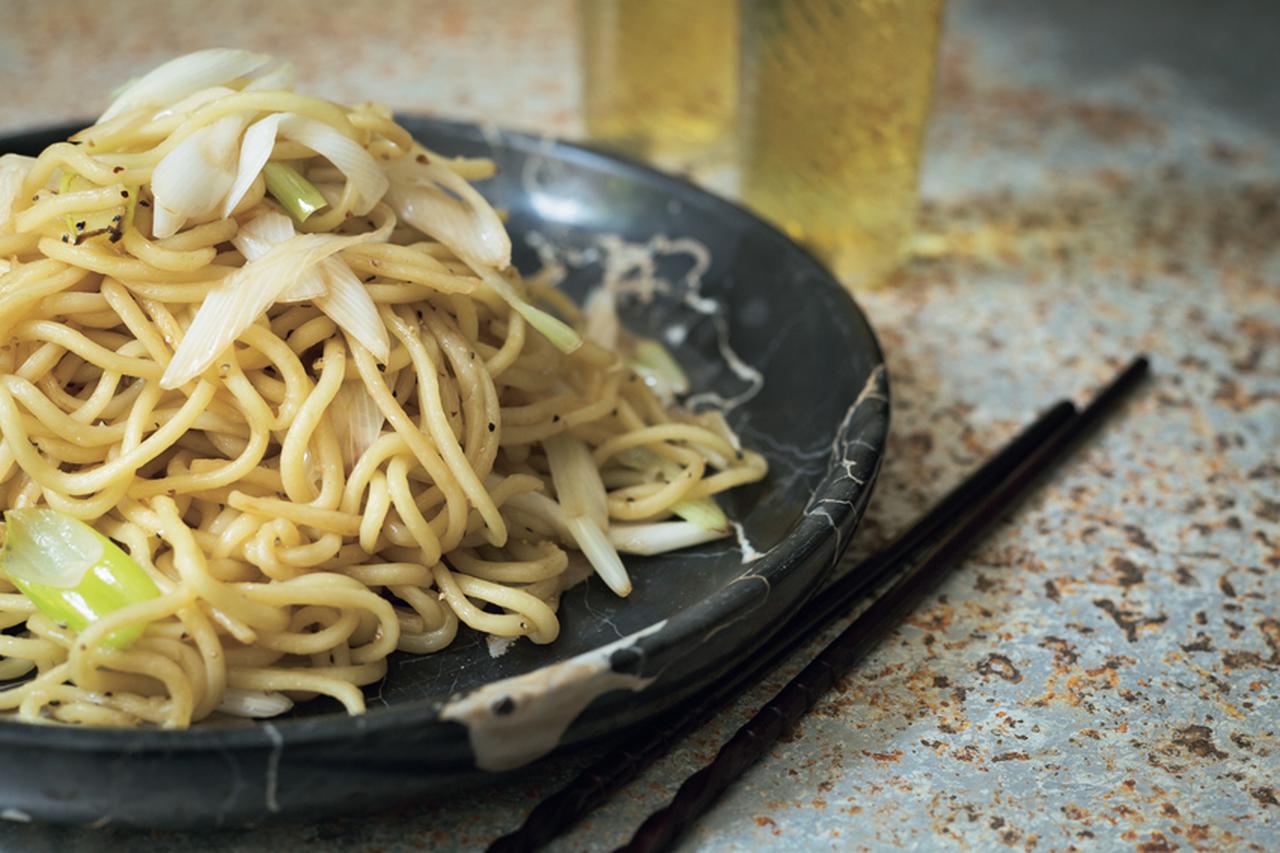 「ねぎ焼きそば」レシピ