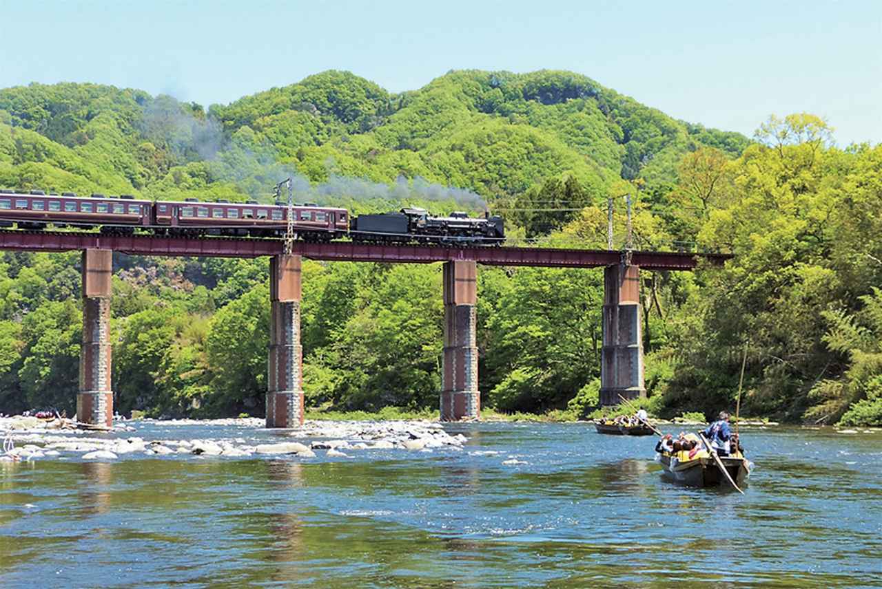 小旅行気分で景色を楽しむ ＜SLで遊ぶ＞