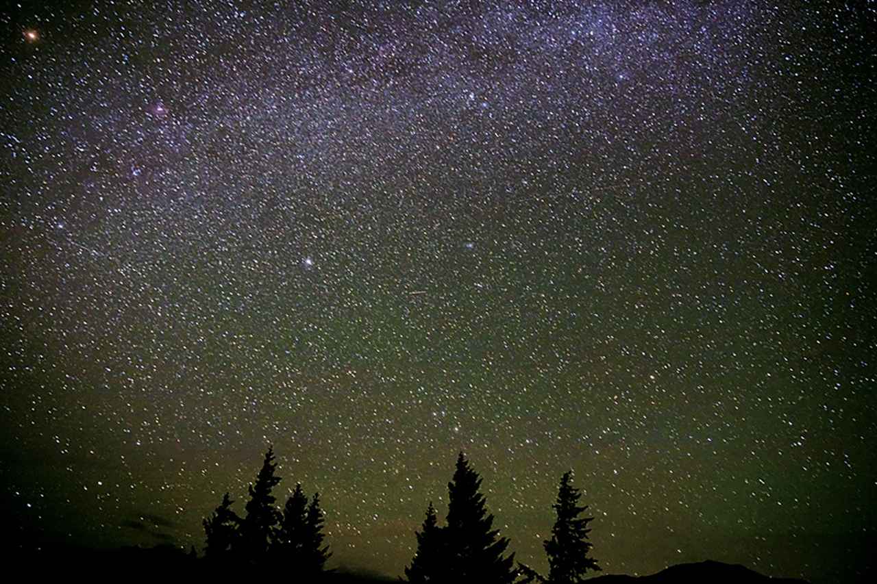 「満点に輝く世界一の星空を撮影」