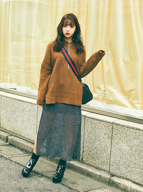 藤田ニコル | 私服🤍✨🖤 リボンがいっぱいのアウター