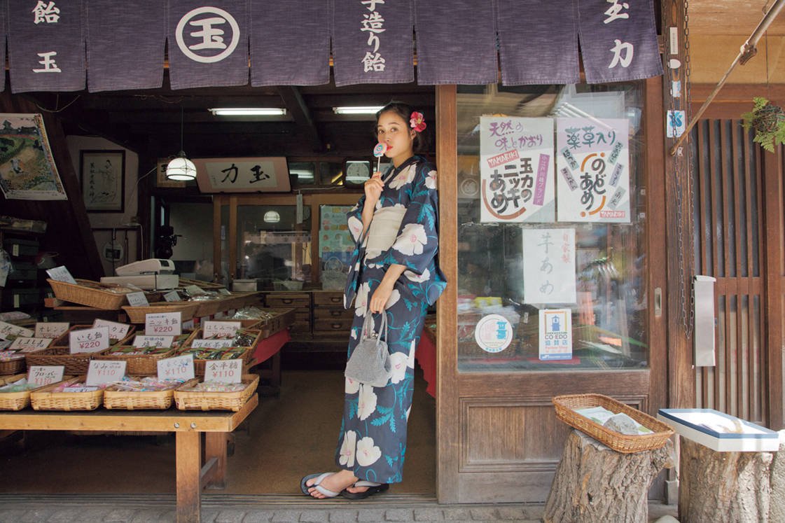 洋服ブランドの浴衣も可愛いです